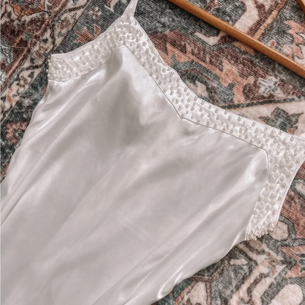 Pearl Bridal Slip Dress from shopivorypearl on Etsy! - Picture 6 of 6